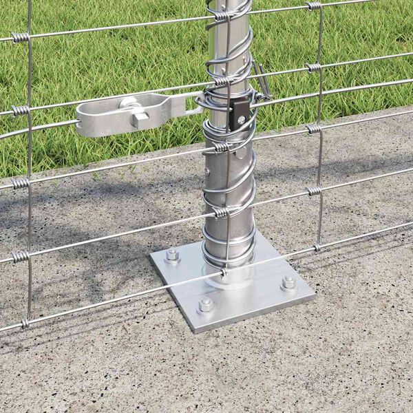 vidaXL Fence Post Galvanized 25 x 1.2 m Steel