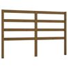 vidaXL Bed Headboard | Honey Brown | Solid Pine Wood | 146 x 4 x 100 cm