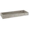 vidaXL Loggia Wall Shelves 2 pcs Concrete Grey 40x15x4 cm MDF
