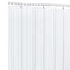 vidaXL Door Curtain Transparent 200 mmx1.6 mm 10 m PVC