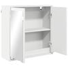 vidaXL Bathroom Mirror Cabinet White 60 x 20 x 60 cm Engineered Wood