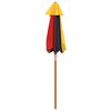 vidaXL Garden Umbrella for Kids with Wooden Pole &Oslash;120x140 cm