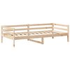 vidaXL Day Bed with Roof without Mattress 80x200 cm Solid Wood