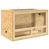 vidaXL Terrarium Brown 80 x 50 x 50 cm OSB