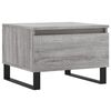 vidaXL Coffee Tables 2 pcs Grey Sonoma 50x46x35 cm Engineered Wood