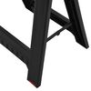 vidaXL Foldable Work Trestles 2 pcs Black and Red Polypropylene 350 kg