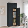 vidaXL File Cabinet Anthracite 90x40x220 cm Steel