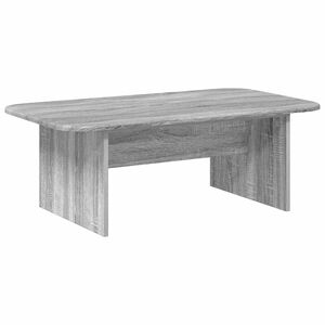 vidaXL Coffee Table Grey Sonoma 93 x 53 x 33 cm Engineered Wood