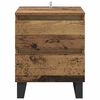 vidaXL Bedside Cabinet Old Wood 40 x 35 x 50 cm Engineered Wood