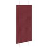 vidaXL Pleated Blind Bordeaux Red 60x100 cm Fabric Width 59.4 cm Polyester