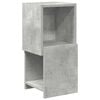 vidaXL Corner Cabinet Concrete Grey 25.5x25x55cm Engineered Wood