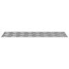 vidaXL Stair Tread Rectangular 4 pcs Silver 60 x 20 cm Aluminium