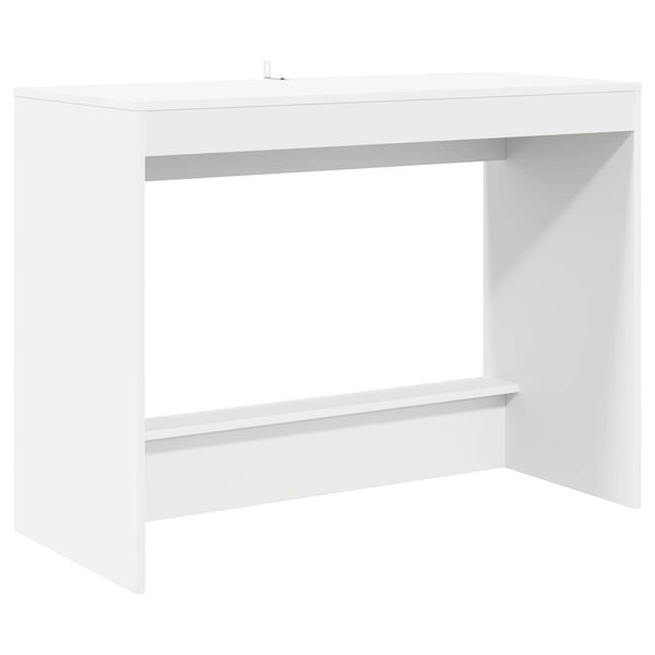 vidaXL Bed Desk White 100 x 45 x 75 cm Engineered Wood