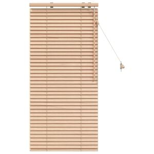 vidaXL Venetian Blind Oak Look 65 x 130 cm 35 mm Solid Paulownia Wood