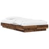 vidaXL Floor Bed Frame Old Wood 80 x 210 cm Engineered Wood
