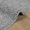 vidaXL Shaggy Rug PAMPLONA High Pile Modern Grey 160x160 cm