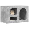 vidaXL TV Cabinet Concrete Grey 60 x 35 x 40 cm Engineered Wood