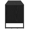 vidaXL Shoe Cabinet Black Oak 100 x 35 x 44 cm Engineered Wood