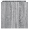 vidaXL Bedside Cabinet Grey Sonoma 45x50x50 cm Engineered Wood