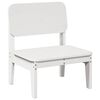 vidaXL Garden Chairs 2 pcs White 60x52.5x72 cm Solid Wood Pine