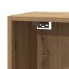 vidaXL TV Cabinet Artisan Oak 30.5x30x110 cm Engineered Wood