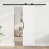 vidaXL Sliding Door ORKDAL White 61 x 198.5 cm Solid Pine Wood