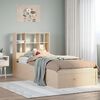 vidaXL Bed Frame without Mattress 75x190 cm Small Single Solid Wood Pine