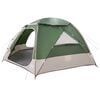 vidaXL Dome Tent with Removable Rainfly Green 12-Person