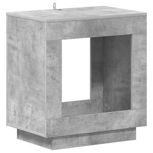 vidaXL Side Table Concrete Grey 60 x 40 x 65 cm Engineered Wood