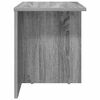 vidaXL End Table Grey Sonoma 37 x 32 x 40 cm Engineered Wood