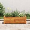 vidaXL Garden Raised Bed Acacia Wood 76x27.6x25 cm