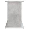 vidaXL Aquarium Stand Concrete Grey 121x41x58 cm Engineered Wood