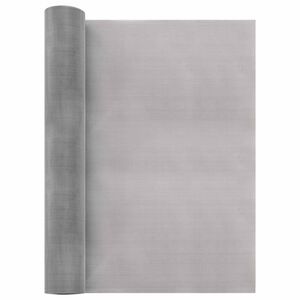 vidaXL Mesh Screen 40 x 500 cm 60 Mesh Stainless Steel 201 Silver