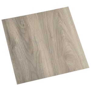 vidaXL Flooring Planks 55 pcs Taupe 5.11 m&sup2; PVC