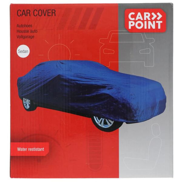 Carpoint Car Cover Polyester M 432x165x119cm Blue