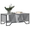 vidaXL Coffee Table Grey Sonoma 100x51x40 cm Engineered Wood