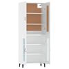 vidaXL Highboard White 69.5x34x180 cm Engineered Wood
