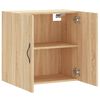vidaXL Wall Cabinet Sonoma Oak 60x31x60 cm Engineered Wood