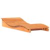 vidaXL Sun Lounger Wax Brown 205x80x31.5 cm Solid Wood Pine