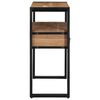 vidaXL Console Table Brown 90 x 33 x 75 cm Solid Acacia Wood