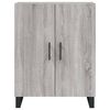 vidaXL Highboard Grey Sonoma 69.5x34x180 cm Engineered Wood
