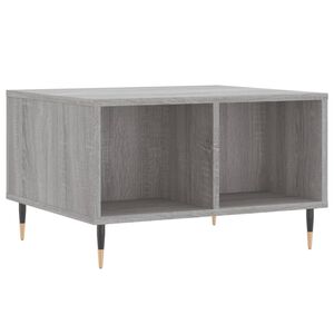 vidaXL Coffee Table Grey Sonoma 60x50x36.5 cm Engineered Wood