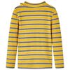 Kids' T-shirt with Long Sleeves Ochre 92
