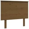 vidaXL Bed Headboard Honey Brown 94x6x82.5 cm Solid Wood Pine