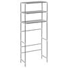 vidaXL Storage Rack Over Laundry | Silver