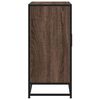 vidaXL Sideboard Brown Oak 68x35x76 cm Engineered Wood and Metal