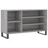 vidaXL Shoe Cabinet Grey Sonoma 102x36x60 cm Engineered Wood