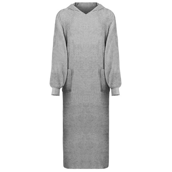 vidaXL Blanket Hoodie KINN Grey XXL Cotton