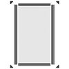 vidaXL Magnetic Insect Screen for Windows Anthracite 80x140 cm