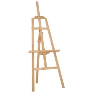 vidaXL Easel Stand 53,5x95x127 cm Solid Wood Pine